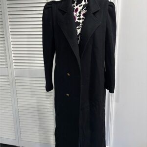 Elegant Black Women's Coat